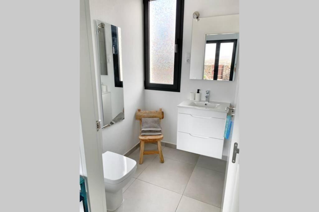 Agua Guesthouse Lajares Villa Con Jacuzzi Exterior foto